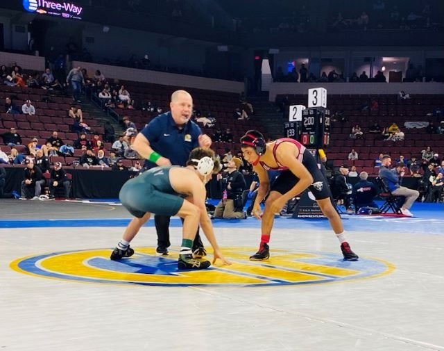Wrestler ends senior year among the top 16 in the state